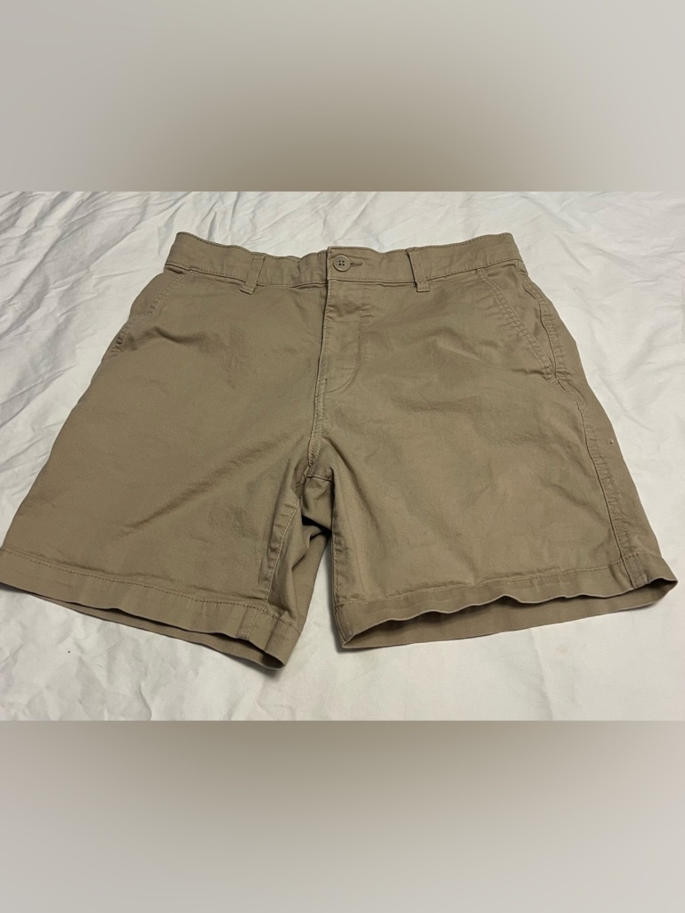 H&M Men's Classic Tan Cotton Shorts Size Small